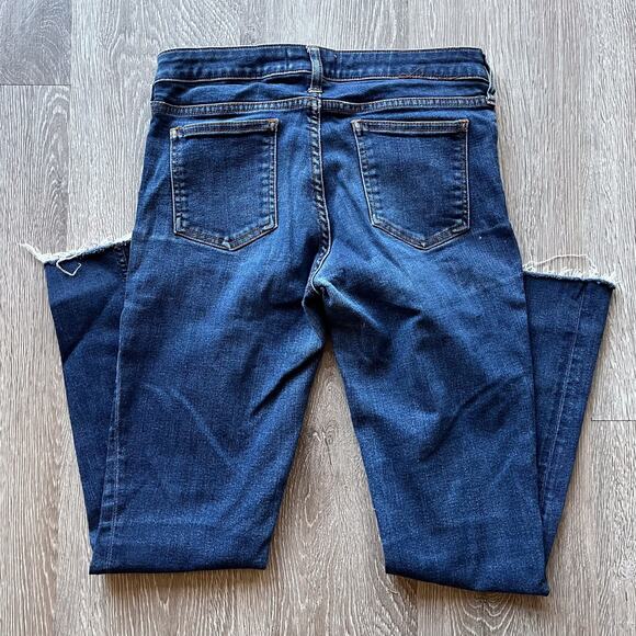 ACNE Studios Skinny Straight Leg Womens Denim Jeans Tight Indigo - Picture 4 of 10